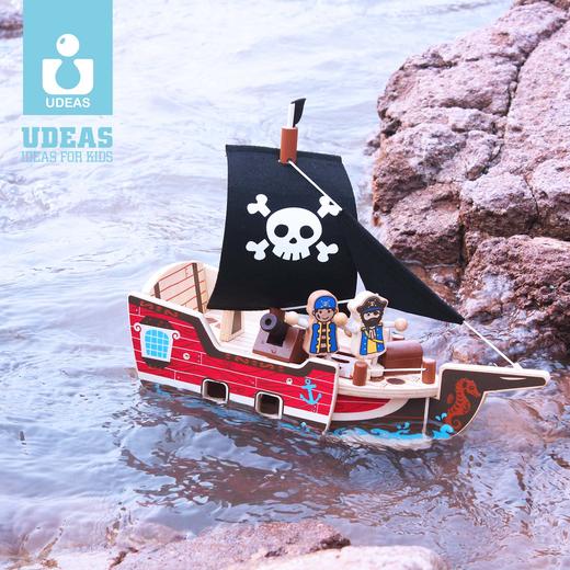 UDEAS品牌木制积木-海盗船 商品图5