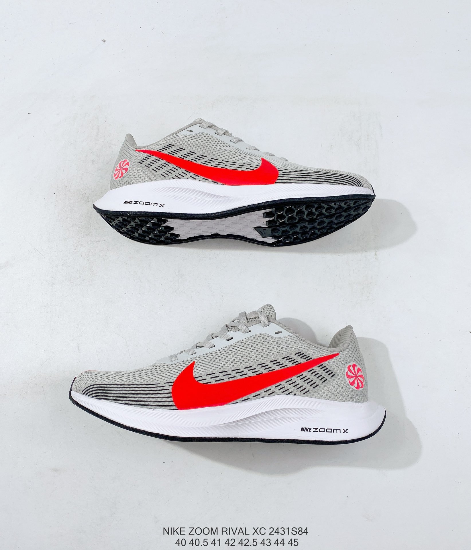 耐克nike zoom rival xc网面透气减震休闲运动跑步鞋