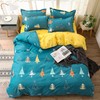 乐加lehome【超值单品】时尚简约小清新印花四件套被套180x220床单230x230枕套x2 商品缩略图0