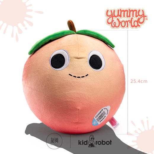 Kidrobot 美味世界蜜桃 Yummy World Medium Penelope Peach Plush 商品图4