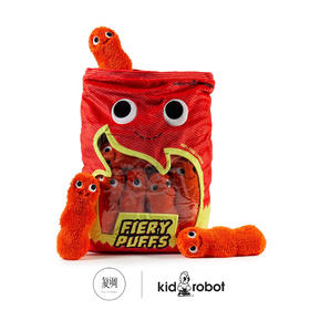 Kidrobot 美味世界系列毛绒玩具 辣脆条 Frye and the Fiery Puffs Yummy World XL Plush