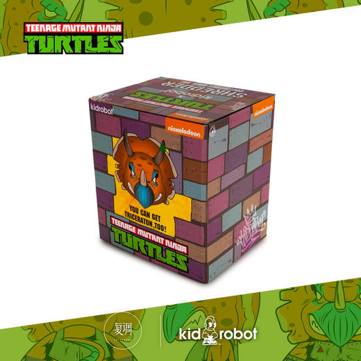 现货 Kidrobot 忍者神龟TMNT Triceraton 限定版 商品图3