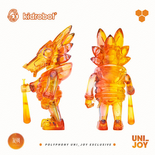Kidrobot Quiccs 狼与羊 Ukami+Hitsuji by Quiccs 复调xUNI JOY限定版 商品图1