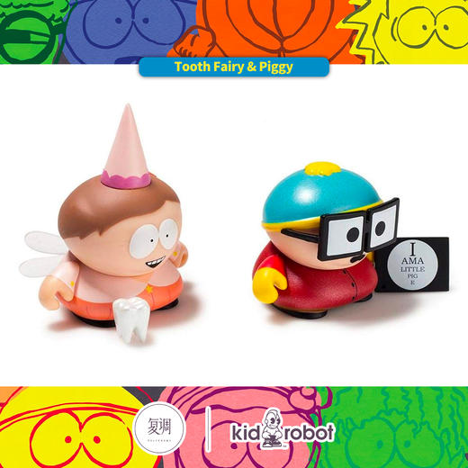 Kidrobot 南方公园 多面卡特曼 South Park The Many Face Of Cartman 商品图3