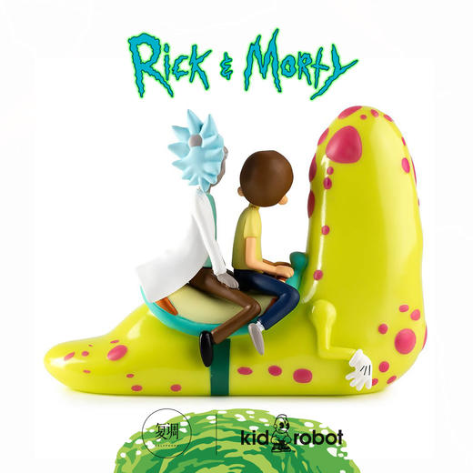 Kidrobot 瑞克和莫蒂 Rick and Morty Medium Figure Slippery Stair 商品图2
