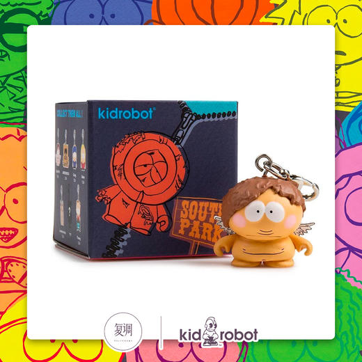Kidrobot 南方公园 盲盒钥匙扣系列2 South Park Zipperpull Series 2 商品图4