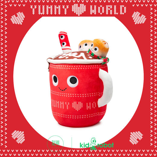Kidrobot 美味世界 热巧克力毛绒抱枕 Yummy World Judy Hot Cocoa Medium Plush 商品图3