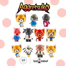 Kidrobot 三丽鸥 烈子系列盲盒 Aggretsuko Blind Box Mini Series