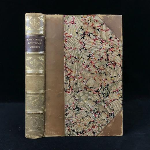 特装本 1899年 爱默生诗集 精装大32开 商品图0