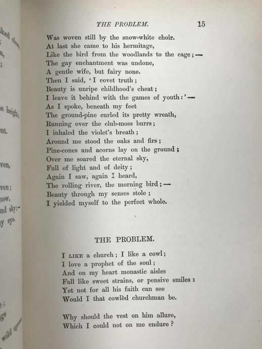 特装本 1899年 爱默生诗集 精装大32开 商品图6