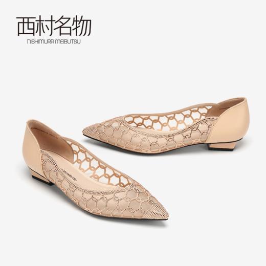 西村名物温柔风网面碎钻仙女鞋X29AH10691 商品图2