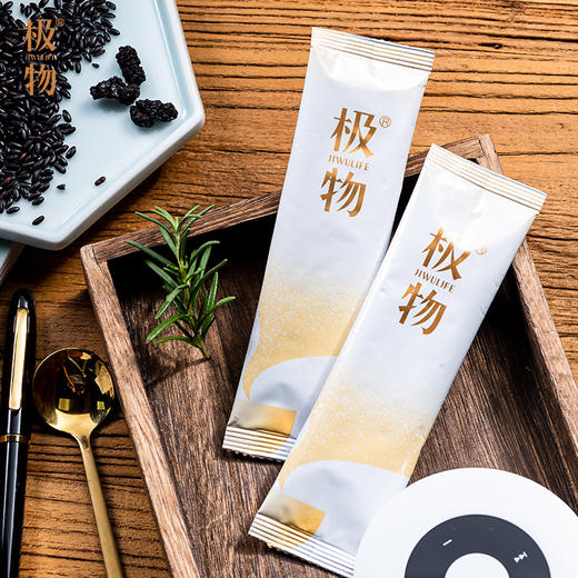 用赤藓糖醇替代糖的黑芝麻藜麦粉  20g*14袋 商品图3