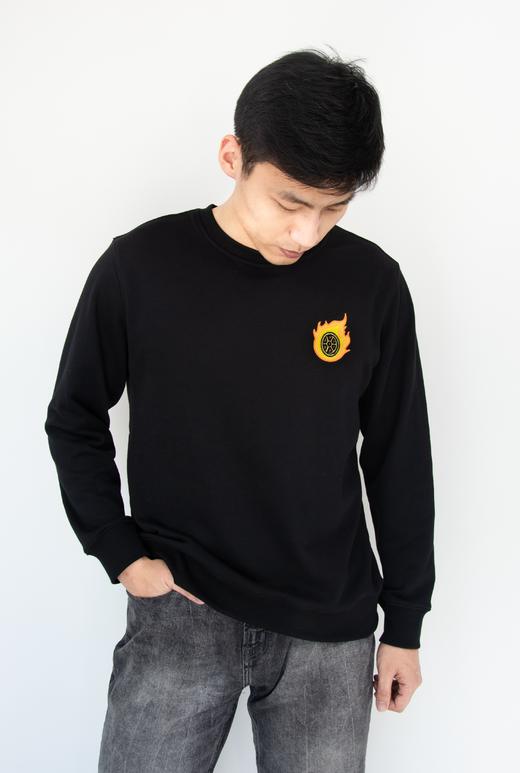 CLAUTO 2020春季新品 JDM主题纯棉圆领薄款卫衣 商品图2