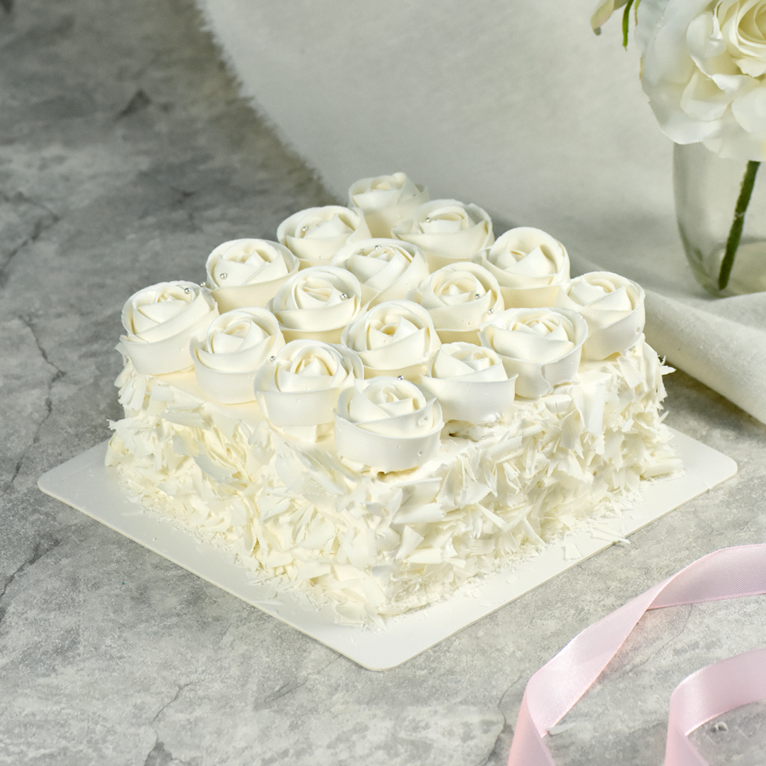 【榴莲飘飘】 新鲜榴莲果肉 奶油生日蛋糕