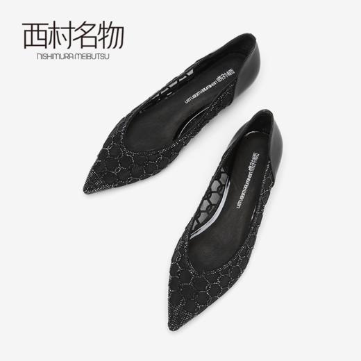西村名物温柔风网面碎钻仙女鞋X29AH10691 商品图1