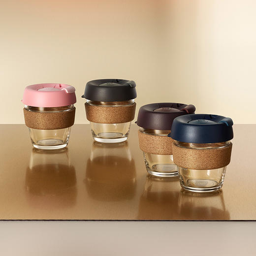 澳洲Keepcup 便携随身玻璃咖啡杯340ml/227ml 商品图2