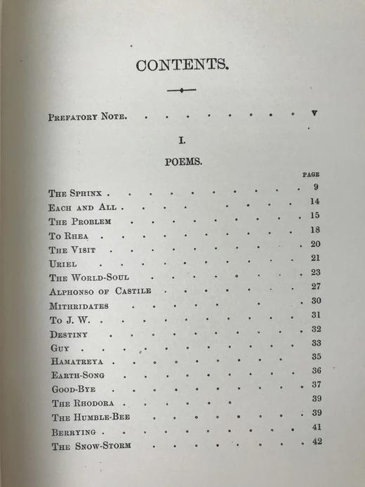 特装本 1899年 爱默生诗集 精装大32开 商品图4