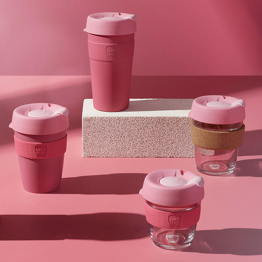 澳洲Keepcup 便携随身玻璃咖啡杯340ml/227ml 商品图0