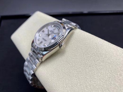 EW Factory最新力作V2升级版 劳力士Rolex星期日志型36终极版 搭载原版3255自动机械机芯128238系列腕表，36毫米直径，研发耗时16个月！原版1比1开模。重点升级了以下几个要点： 商品图11