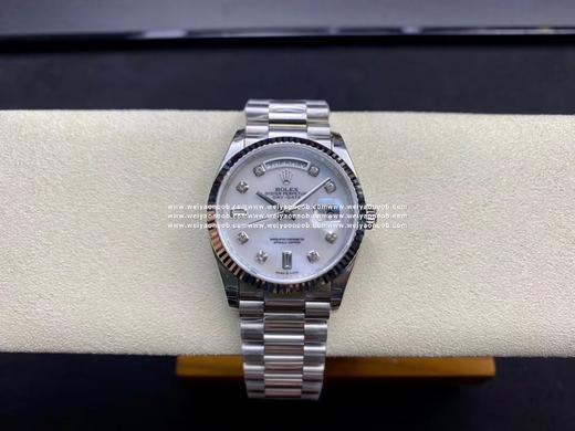 EW Factory最新力作V2升级版 劳力士Rolex星期日志型36终极版 搭载原版3255自动机械机芯128238系列腕表，36毫米直径，研发耗时16个月！原版1比1开模。重点升级了以下几个要点： 商品图8