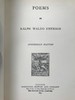 特装本 1899年 爱默生诗集 精装大32开 商品缩略图2
