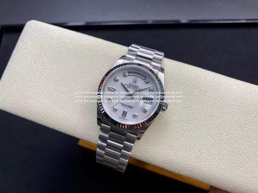 EW Factory最新力作V2升级版 劳力士Rolex星期日志型36终极版 搭载原版3255自动机械机芯128238系列腕表，36毫米直径，研发耗时16个月！原版1比1开模。重点升级了以下几个要点： 商品图0