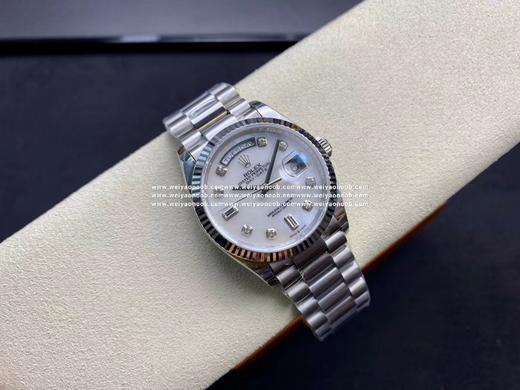 EW Factory最新力作V2升级版 劳力士Rolex星期日志型36终极版 搭载原版3255自动机械机芯128238系列腕表，36毫米直径，研发耗时16个月！原版1比1开模。重点升级了以下几个要点： 商品图7