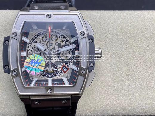 NH 恒宝 大爆炸 计时款｛腕表之家 品牌新闻｝继前年夏天发布SPIRIT OF BIG BANG全黑腕表后，如今Hubiot宇舶表以赛车为灵感，推出全新Spirit of Big Bang限量腕。特 商品图5