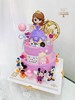 1027 CAKE| 双层 索菲亚小公主 米奇米妮主题 紫色系 商品缩略图2