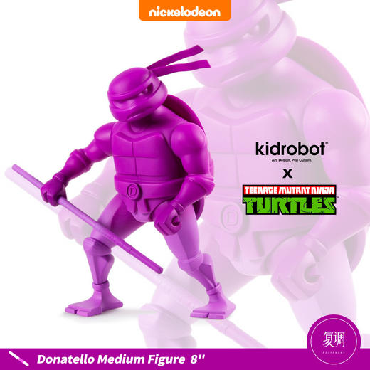 现货 Kidrobot 忍者神龟 TMNT 摆件 潮流玩具 商品图2