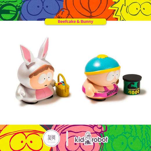 Kidrobot 南方公园 多面卡特曼 South Park The Many Face Of Cartman 商品图2