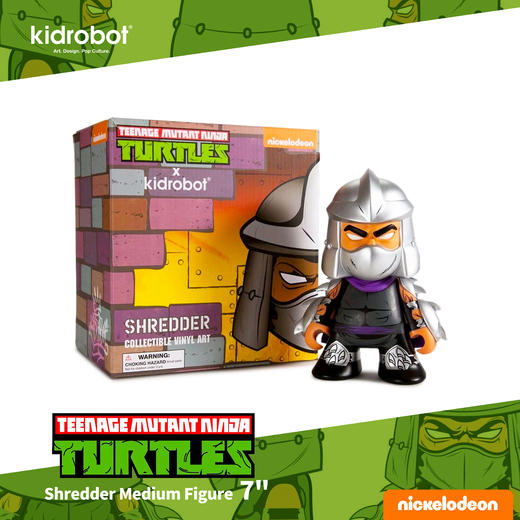 现货 Kidrobot 忍者神龟 施莱德  TMNT Shredder 商品图1