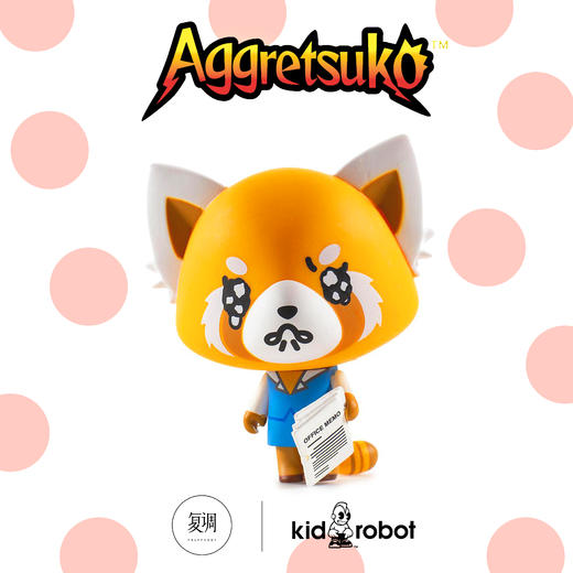 Kidrobot 三丽鸥 烈子系列盲盒 Aggretsuko Blind Box Mini Series 商品图3