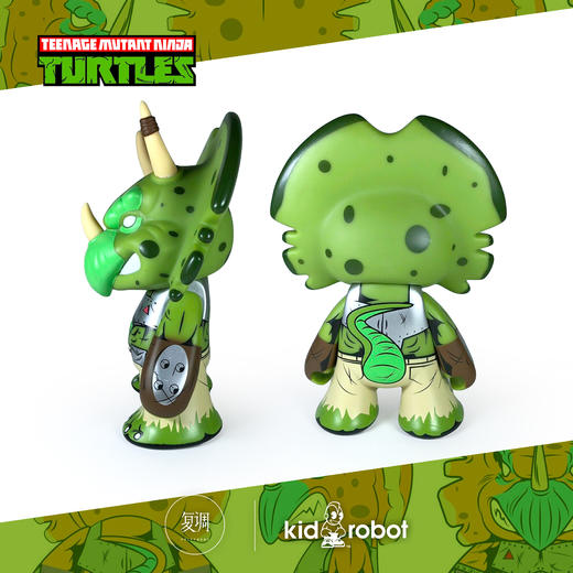 现货 Kidrobot 忍者神龟TMNT Triceraton 限定版 商品图1