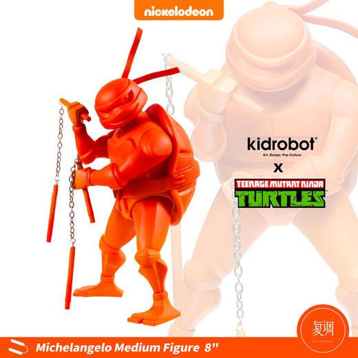 现货 Kidrobot 忍者神龟 TMNT 摆件 潮流玩具 商品图3