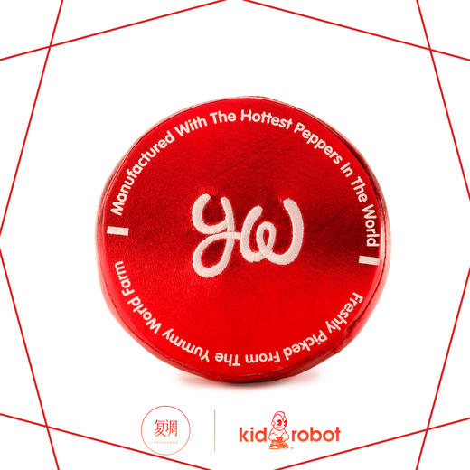 Kidrobot 美味世界 超大辣酱毛绒抱枕 Yummy World Yummy World Roxy Hot Sauce Large Plush 商品图3