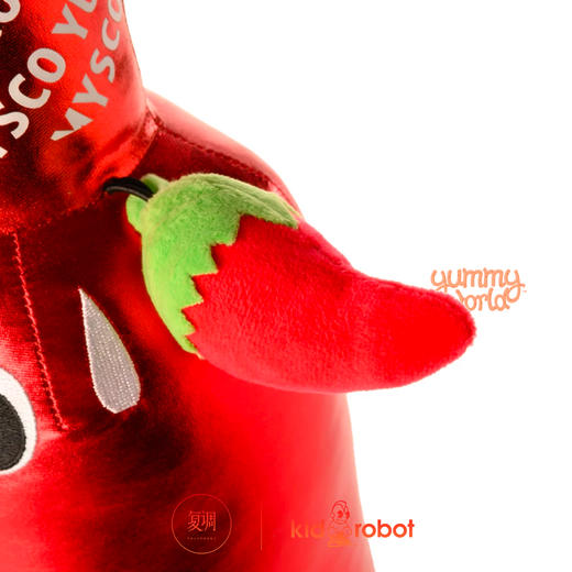 Kidrobot 美味世界 超大辣酱毛绒抱枕 Yummy World Yummy World Roxy Hot Sauce Large Plush 商品图4