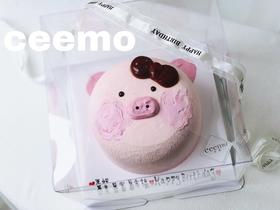 蝴蝶结小猪