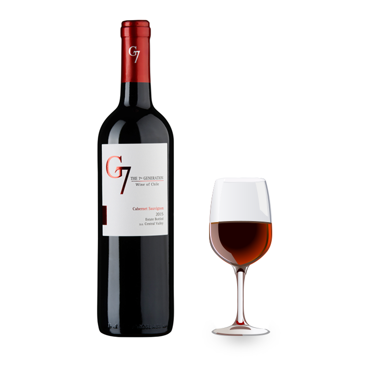 吉七赤霞珠干红葡萄酒750ml(吉七·卡塔维哈酒庄)