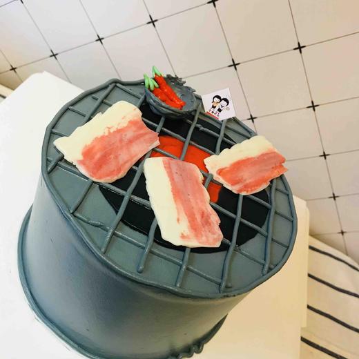 炭火烤肉 仿真蛋糕 创意 下单前请仔细阅读商品详情 如需增加或修改文字请下单备注 商品图2