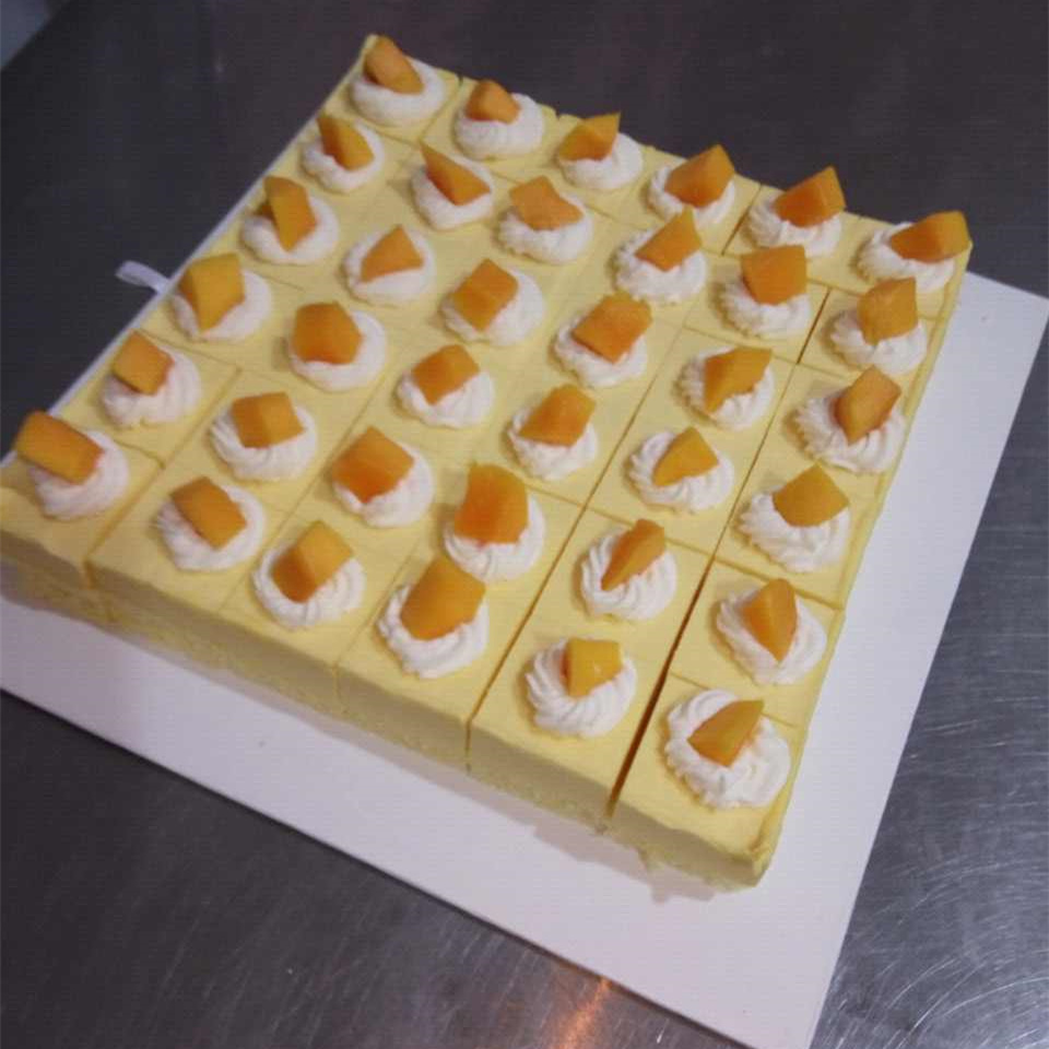 【次日达】水果奶油切块蛋糕36块 4cm*4cm