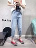 春季浅色高弹显瘦破洞垮裤 商品缩略图0