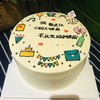 ins 简约 小可爱 文字 下单前仔细阅读商品详情 如需增加或修改文字请下单备注 图为8寸 6寸会相应减少图案和文字 ！ 商品缩略图1