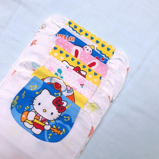 宝宝纯棉吸汗巾*6条 商品图0