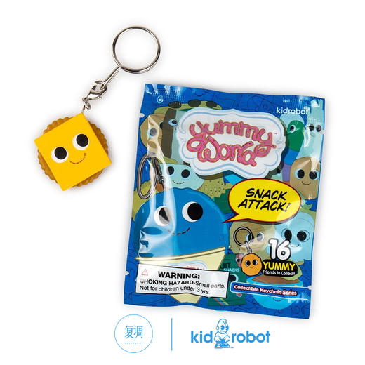 现货 Kidrobot Yummy World snack attack 钥匙扣 盲盒 商品图2