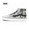 万斯Vans SK8-Hi 138 Decon Checker Canvas鲜美系列半月包头高帮帆布休闲运动板鞋“复古米白灰黑涂鸦” 官方货号VN0A3MV1XGL 商品缩略图0