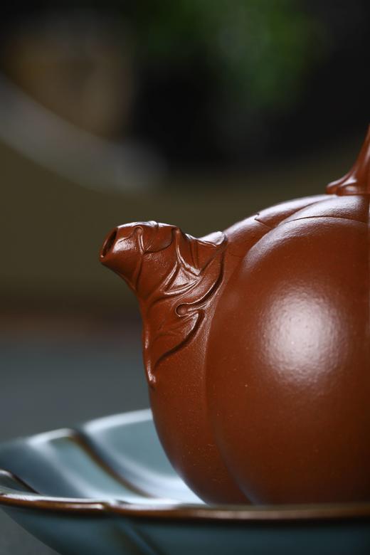 【南瓜壶】作者：范秀红 泥料：底槽清 容量：300cc 商品图1