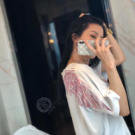情侣款后背天使翅膀纯棉短袖T恤040604 商品图0