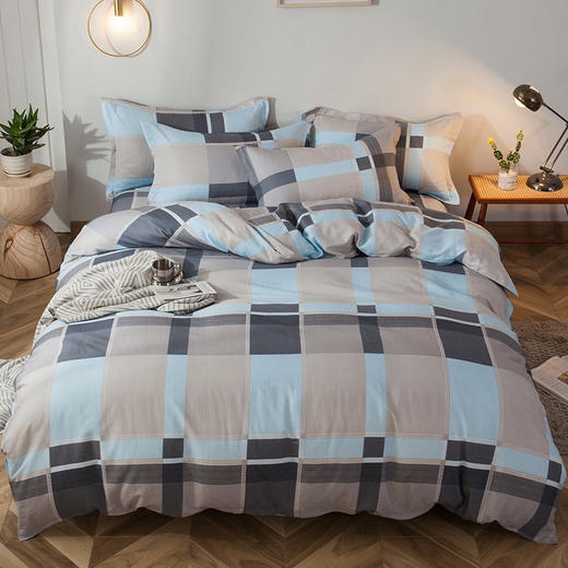 【超值单品】百思寒简约全棉亲肤四件套 商品图6