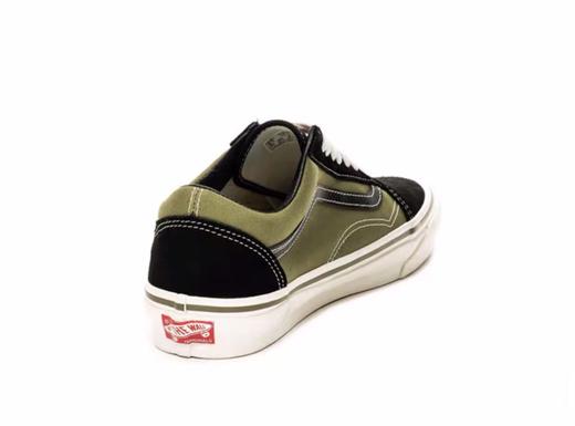Vans OG Old Skool LX 低帮休闲板鞋男女板鞋 反毛皮翻毛帆布 黑蓝 珍珠灰 黑绿色 复古鸽子灰色 海魂蓝 红色 蓝色 灰色 绿色 奶茶 型号：DF68 商品图3